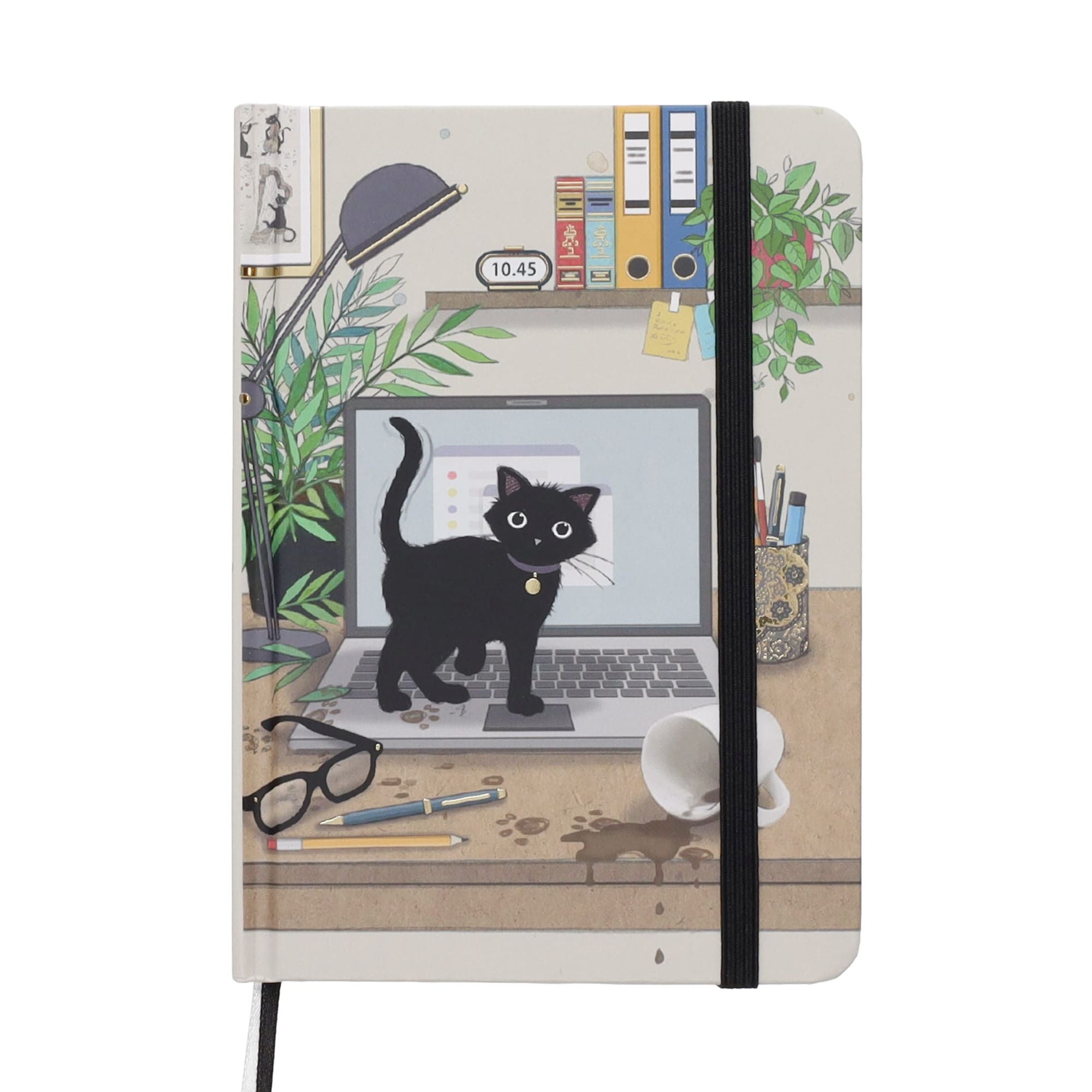 Black Kitty A6 Notebook