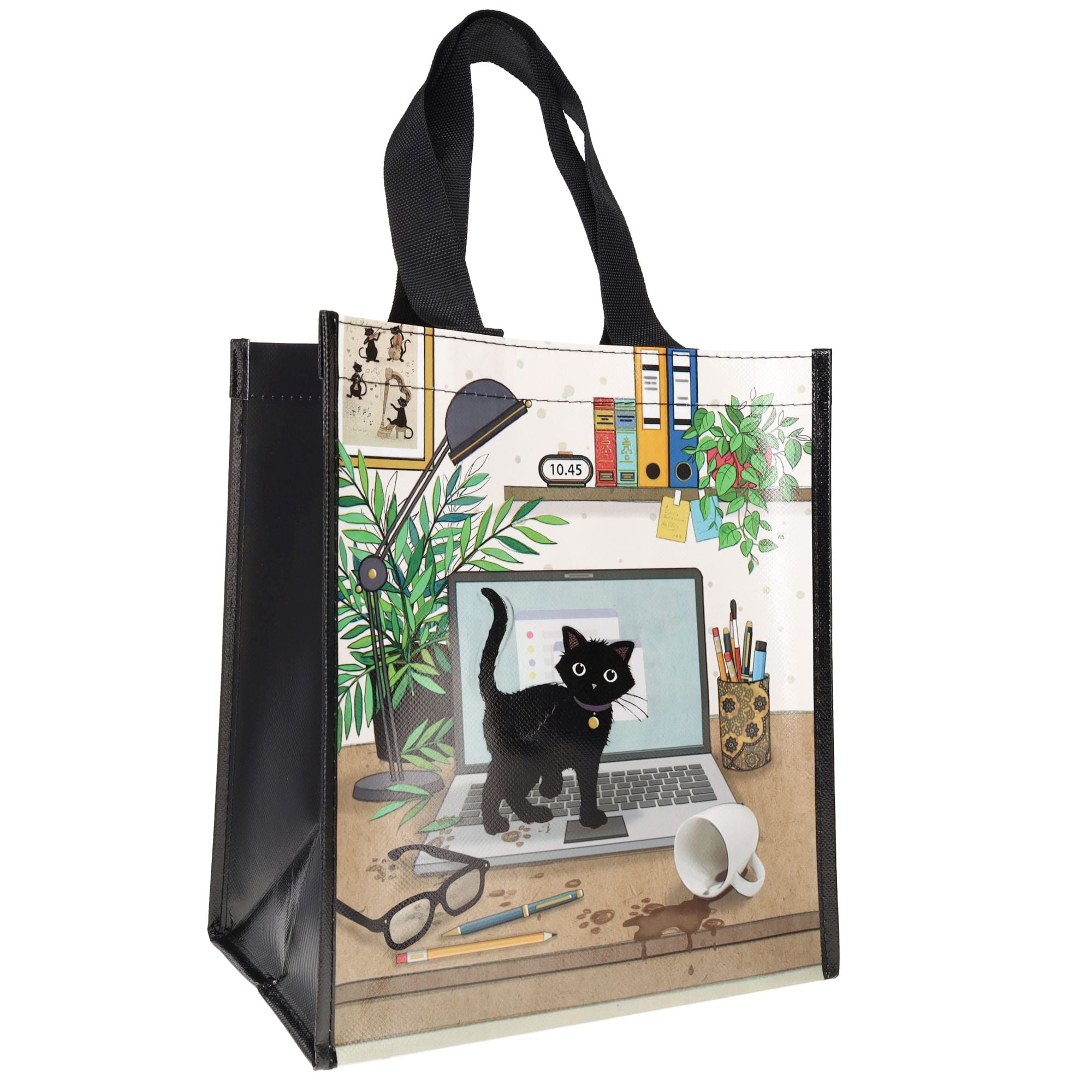 Black Kitties Recycled Bag