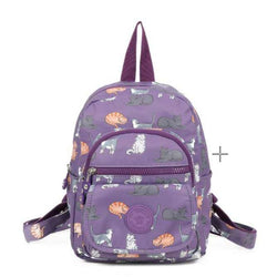 Lavender Cats Rucksack