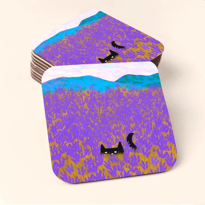 Lavender Field Coaster