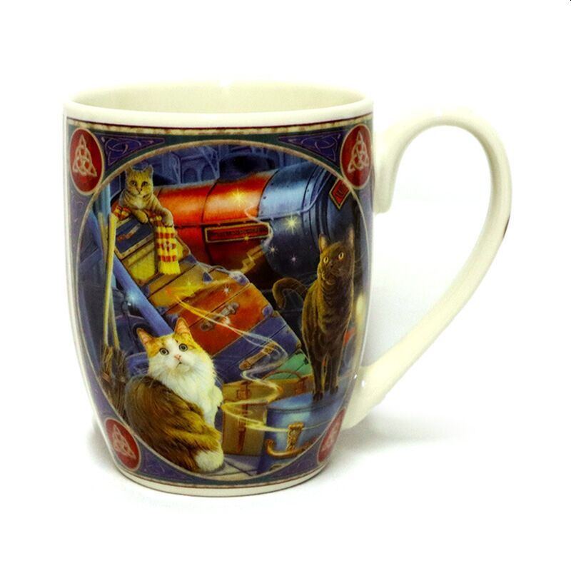 Witchwood Express Cat Porcelain Mug