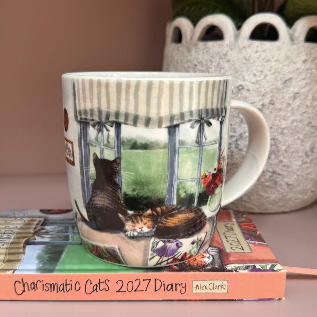 Living Room Cats Mug
