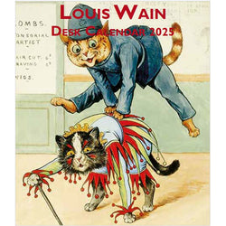 Louis Wain 2025 Desk Calendar