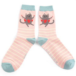 Lovely Cats Socks, UK 4-7