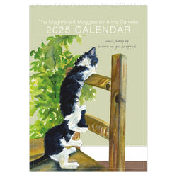 Magnificent Moggies 2025 Wall Calendar