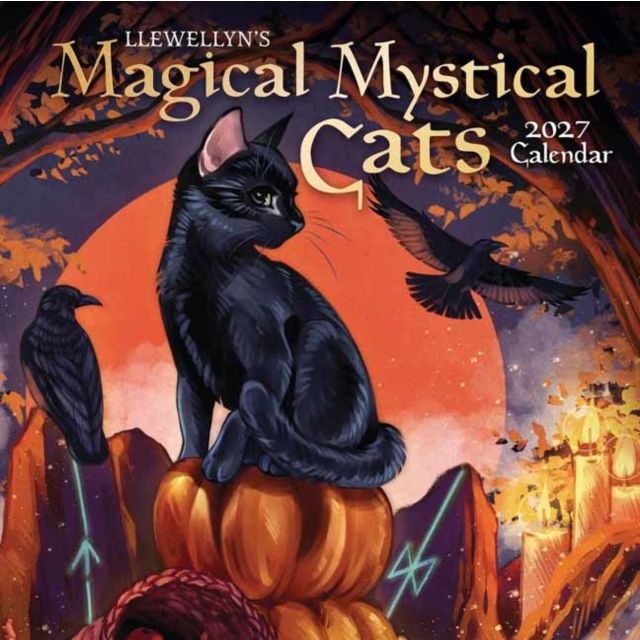 Magical Mystical Cats 2027 Wall Calendar