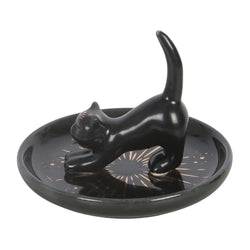 Magick Black Cat 3D Jewellery Dish