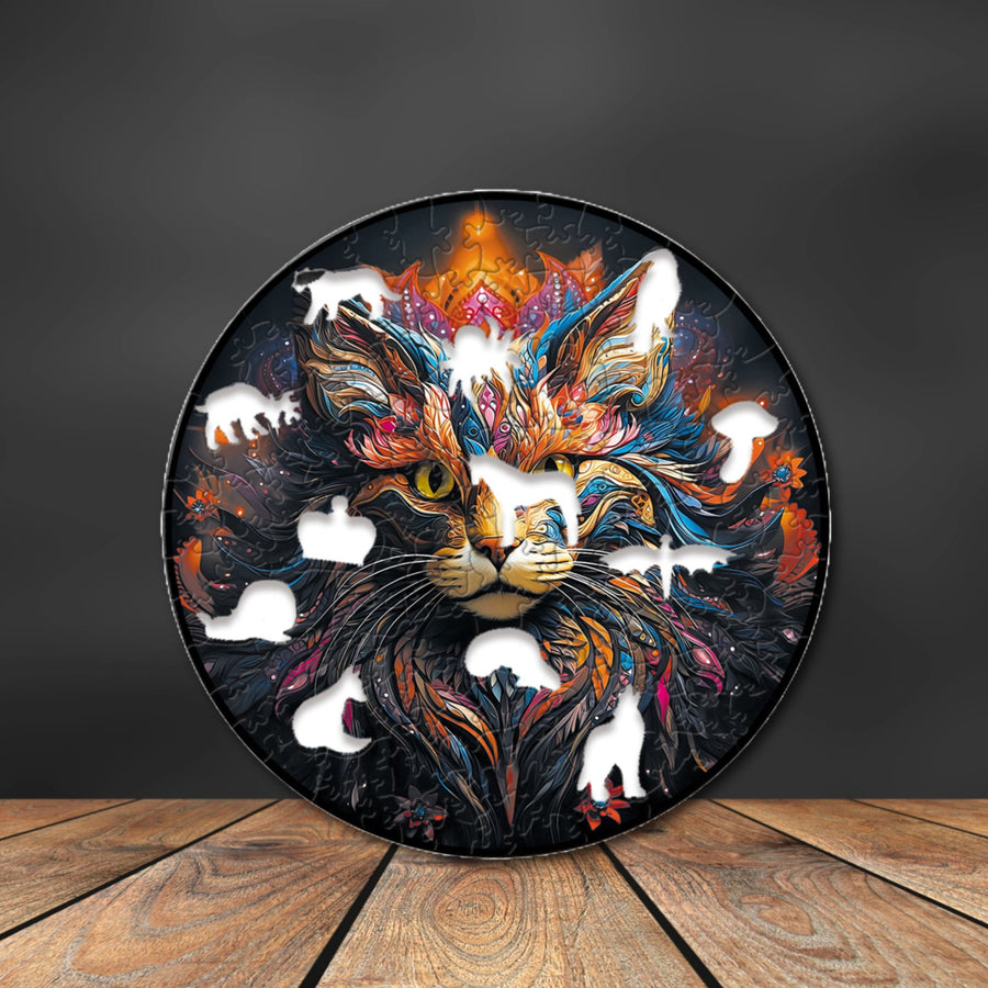 Maine Coon Wooden Jigsaw (150 pieces)