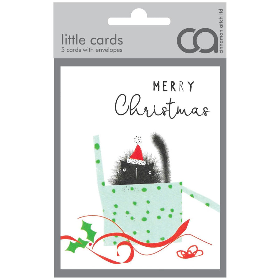 Margo Mini Card Pack, Cat in Box