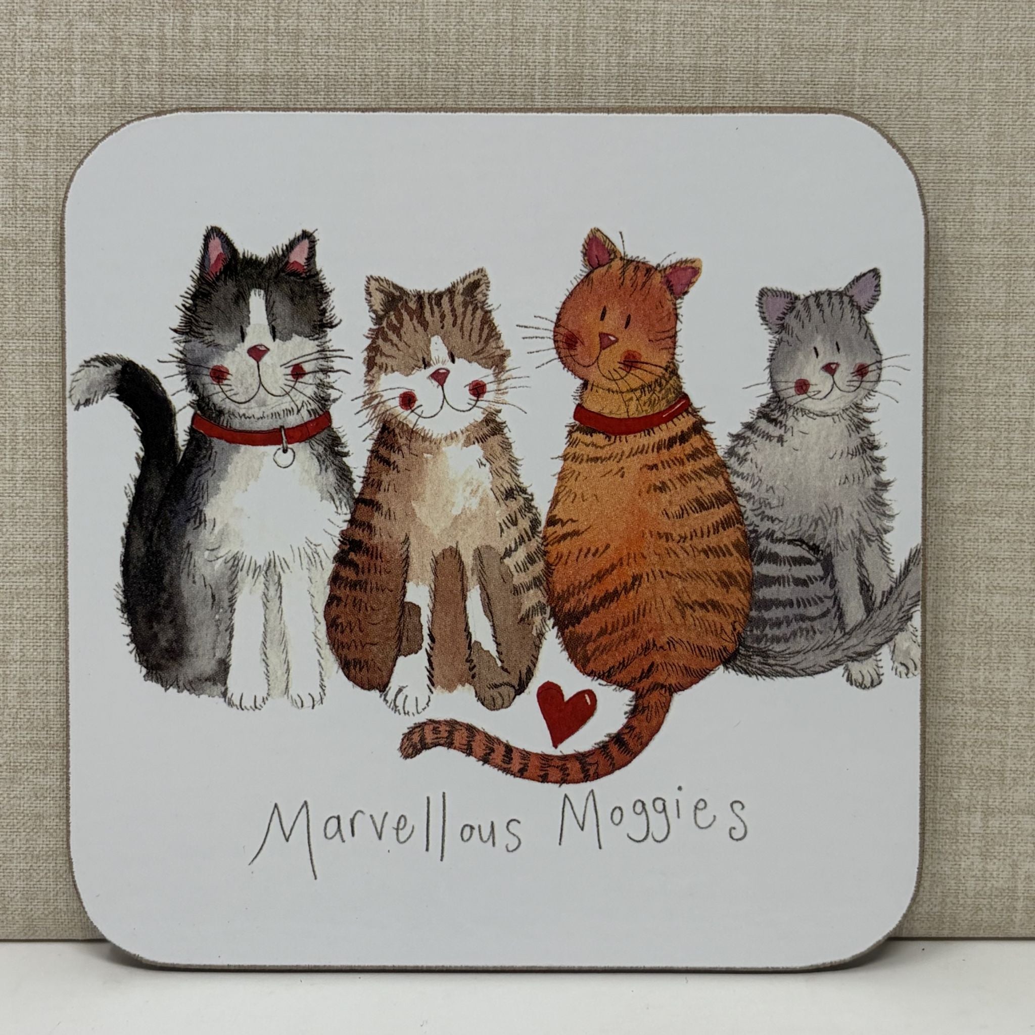 Marvellous Moggies Coaster