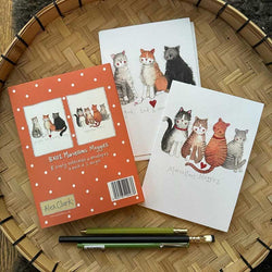 Marvellous Moggies Notecards