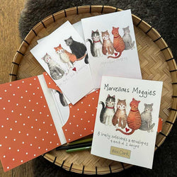 Marvellous Moggies Notecards