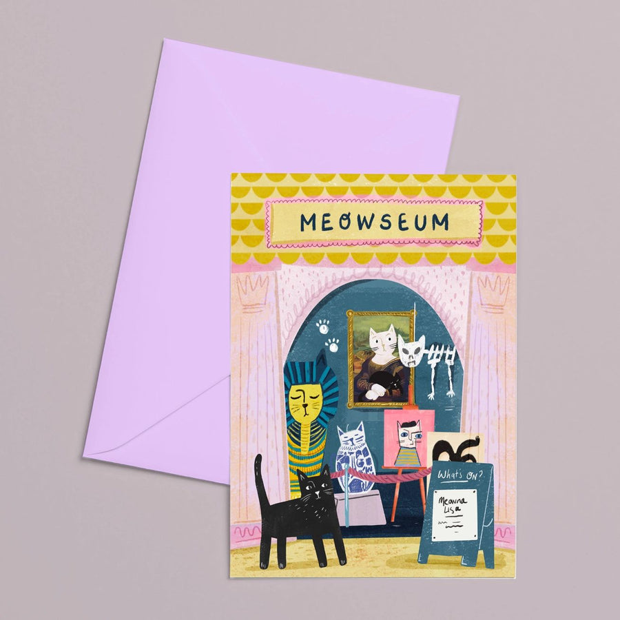 Meowseum Cat Card
