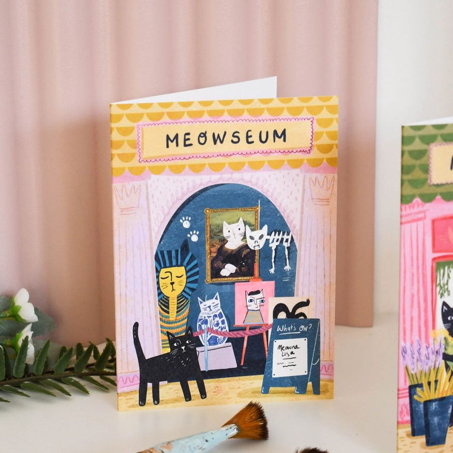Meowseum Cat Card