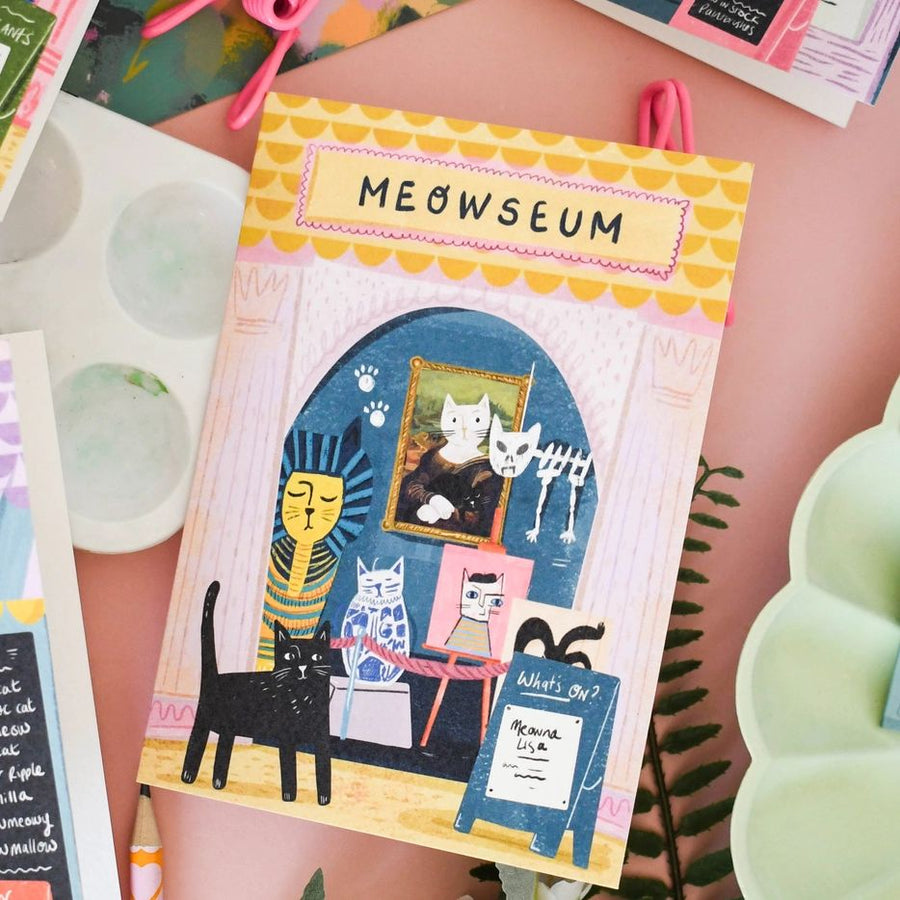 Meowseum Cat Card