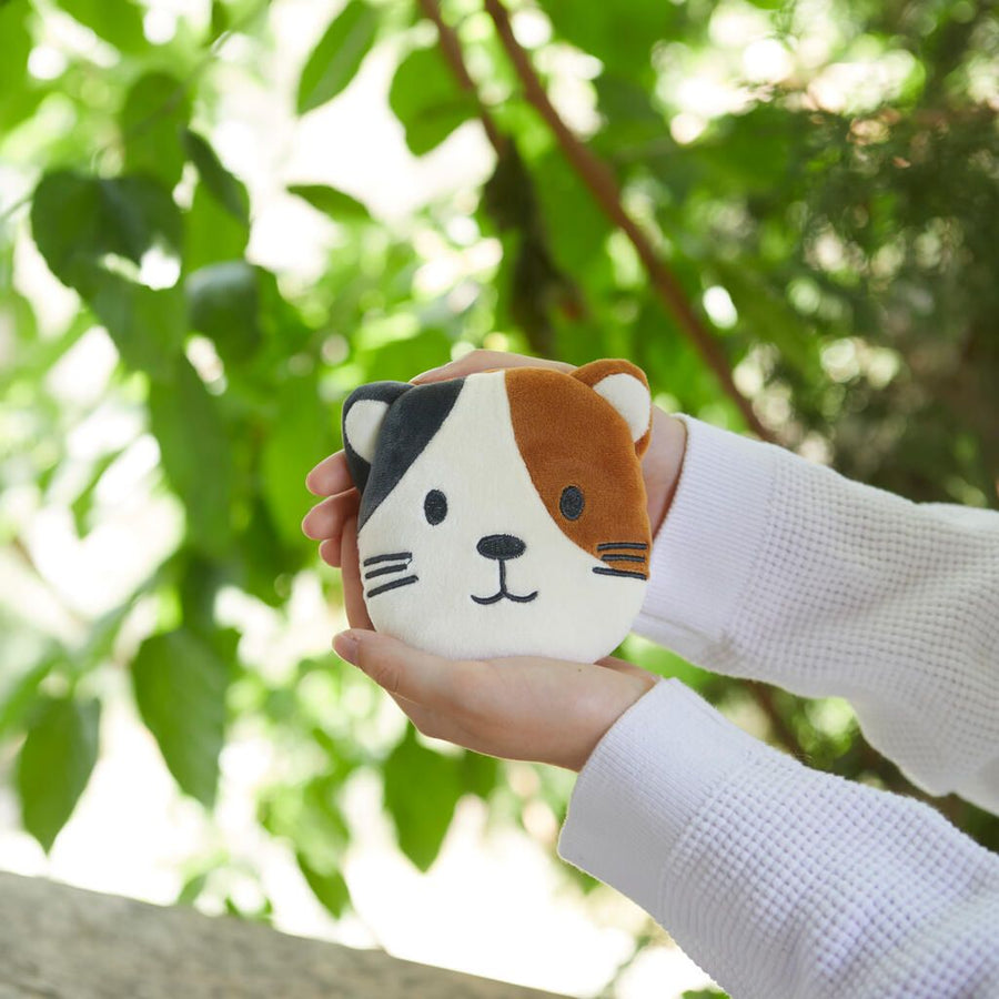 Microwavable Calico Cat Handwarmer