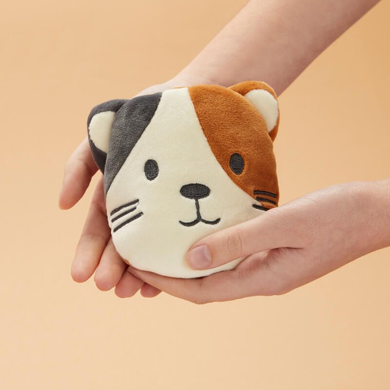 Microwavable Calico Cat Handwarmer
