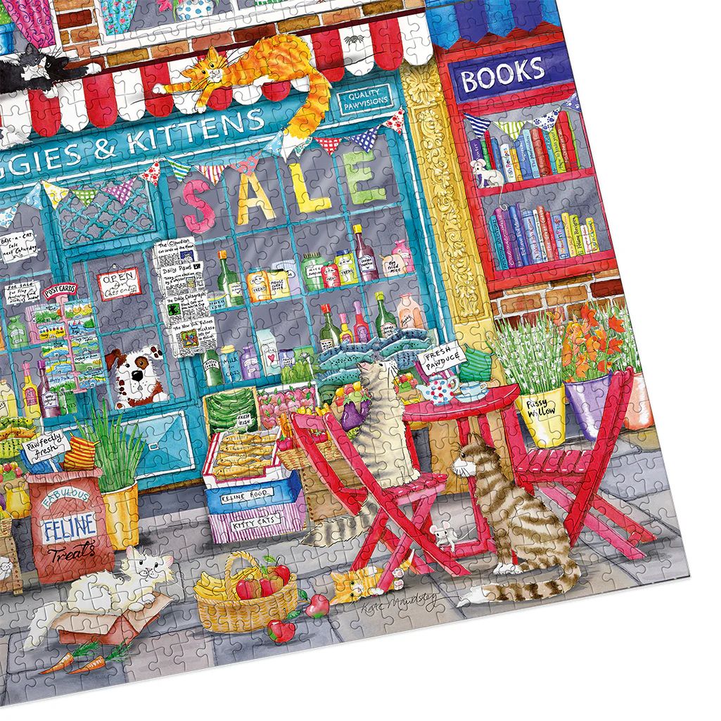 Moggies and Kittens 1000 Piece Jigsaw