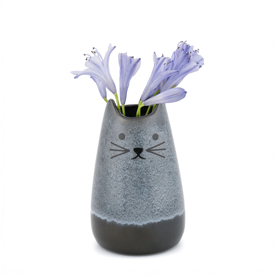 Mohave Cat Ceramic Small Vase