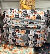 Autumn Cats Shoulder Bag