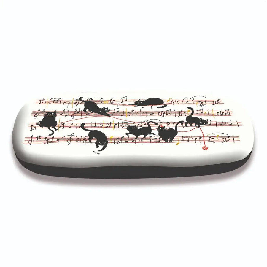 Musical Cats Glasses Case
