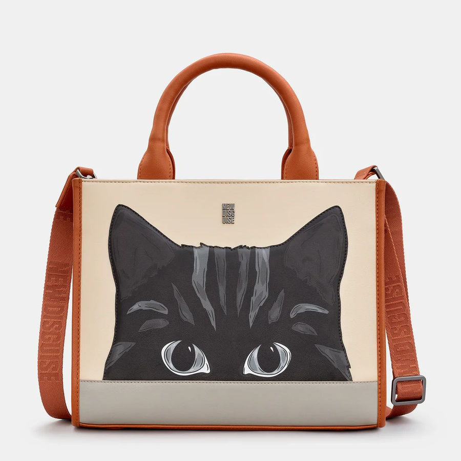 Peeking Cat Applique Grab Bag