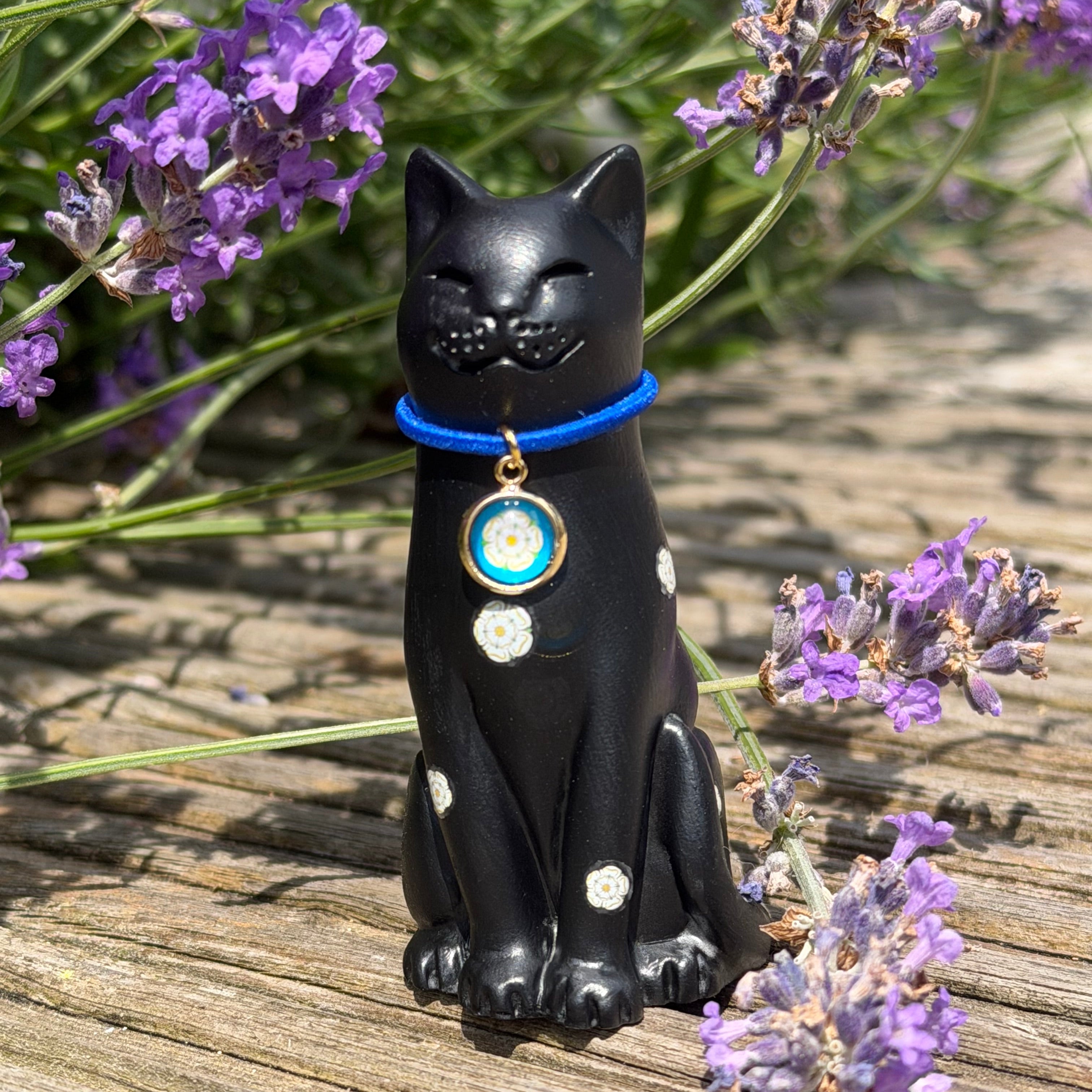 Hand Finished Original Lucky Black Cat