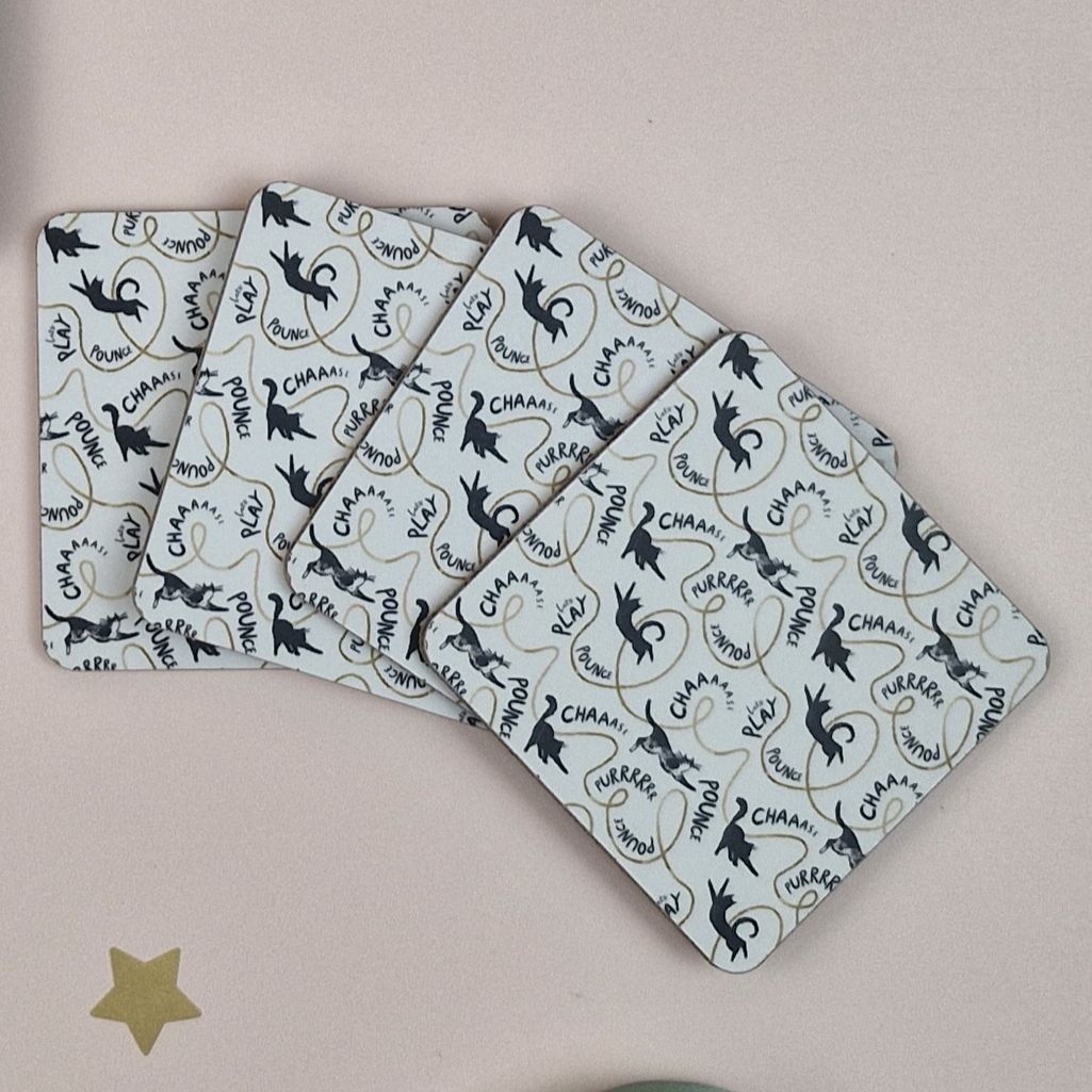 Battersea Charity Cat Coasters