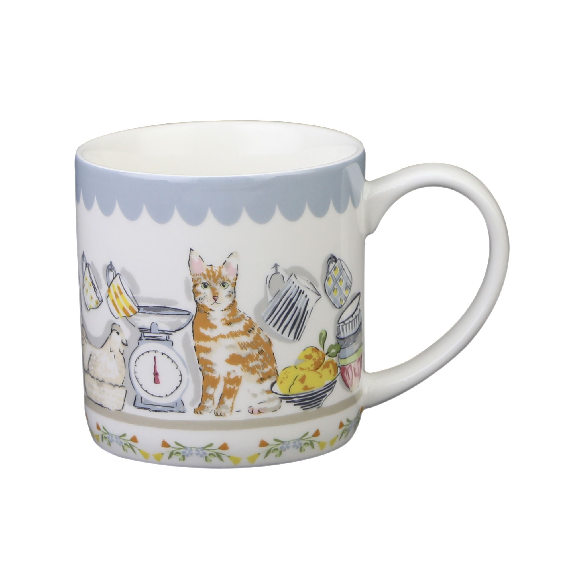 Pantry Cats Bone China Mug