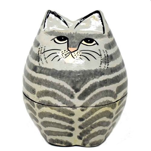Cat Breed Papier Mache Box
