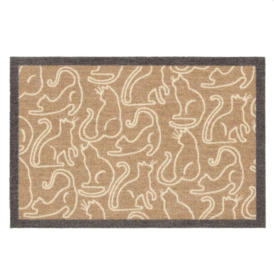 Cat Pattern Doormat