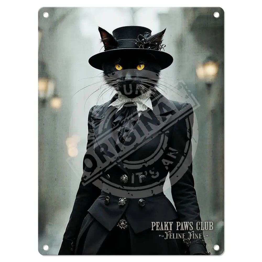 Peaky Paws, Black Cat Magnet