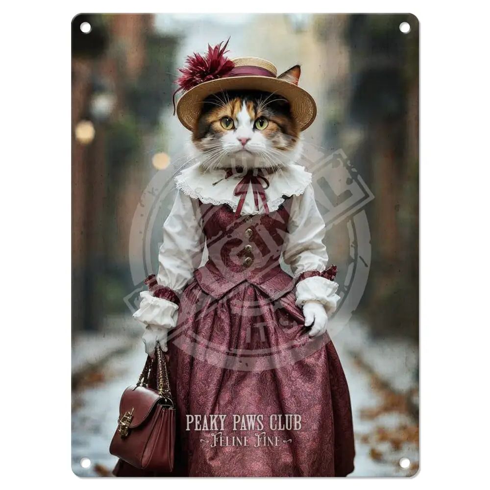 Peaky Paws, Calico Cat Magnet