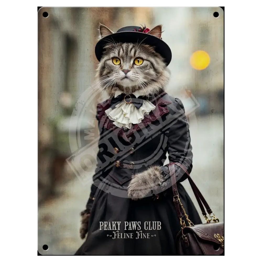 Peaky Paws, Tabby Cat Magnet