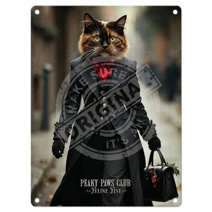 Peaky Paws, Tortoiseshell Cat Magnet