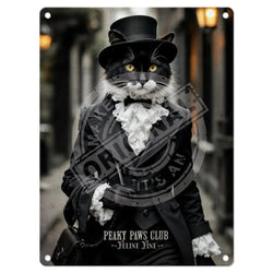 Peaky Paws, Tuxedo Cat Magnet