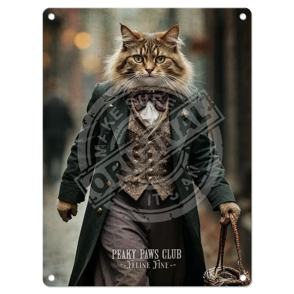 Peaky Paws, Maine Coon Cat Magnet