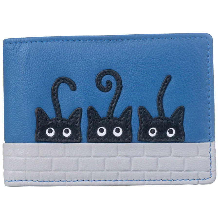 Peek a Boo Leather ID & Card Holder