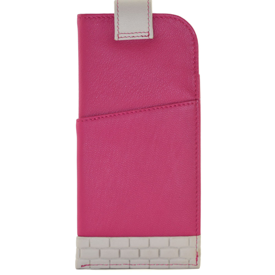 夜间猫皮眼镜盒，紫色