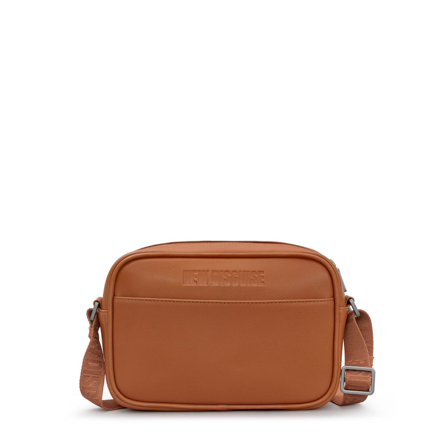 Peeking Cat Applique Cross Body Bag