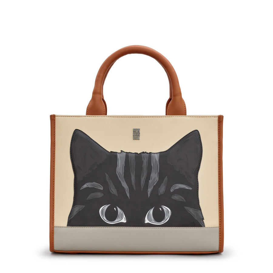 Peeking Cat Applique Grab Bag