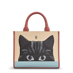 Peeking Cat Applique Grab Bag