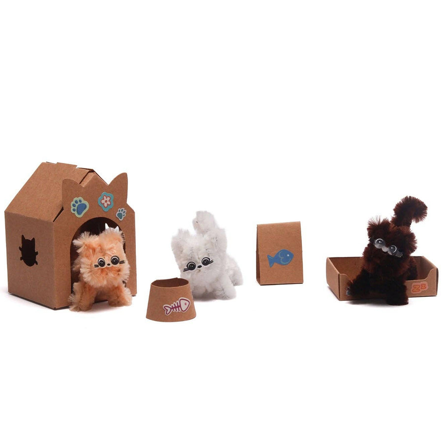 Mini Furry Kitties Kit