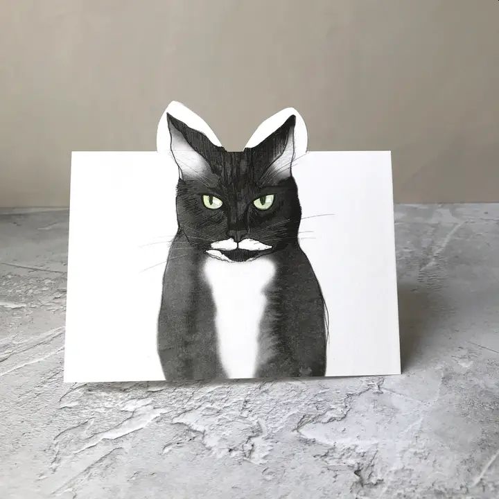 Pop-up Cat Greetings Card