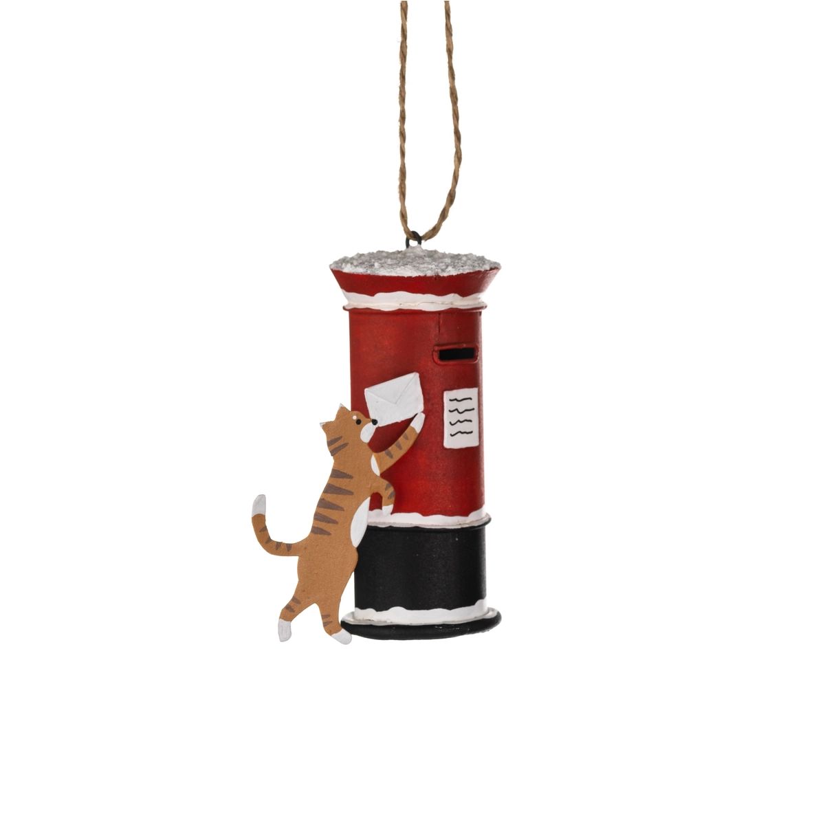 Posting Cat Festive Decoration
