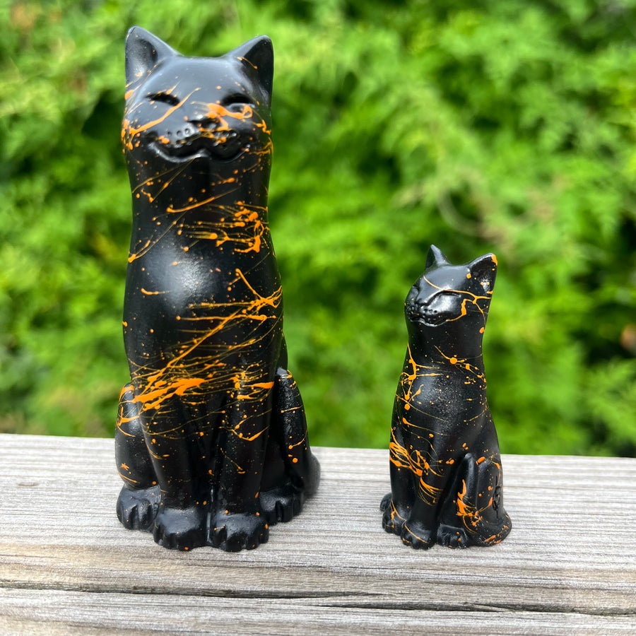 Spiced Pumpkin Lucky Black Cat