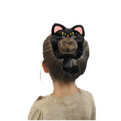 Black Cat Hair Scrunchie
