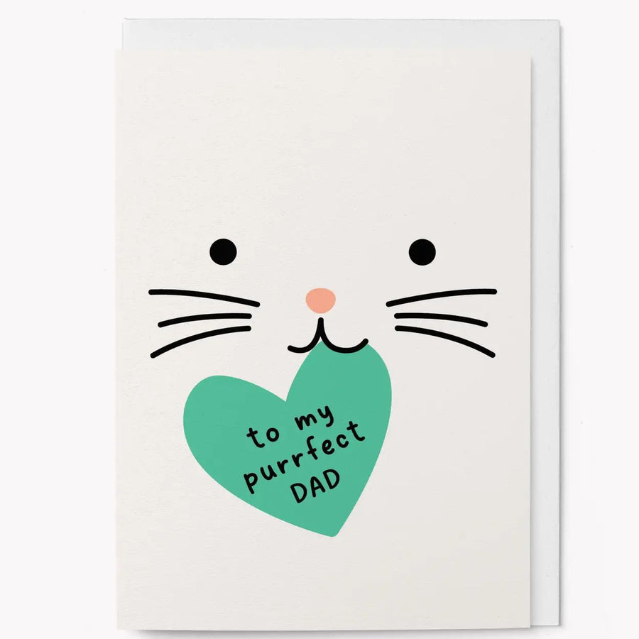 Purrfect Dad Graphic Card