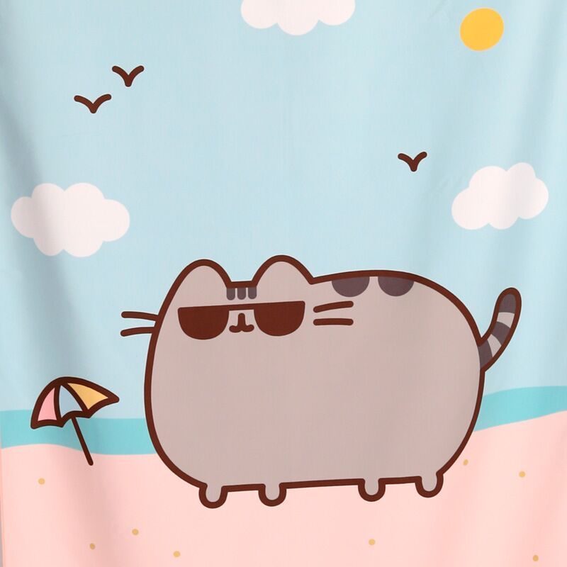 Pusheen the Cat Microfibre Beach Towel