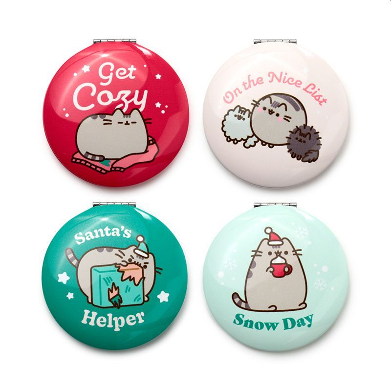 Christmas Pusheen Compact Mirror